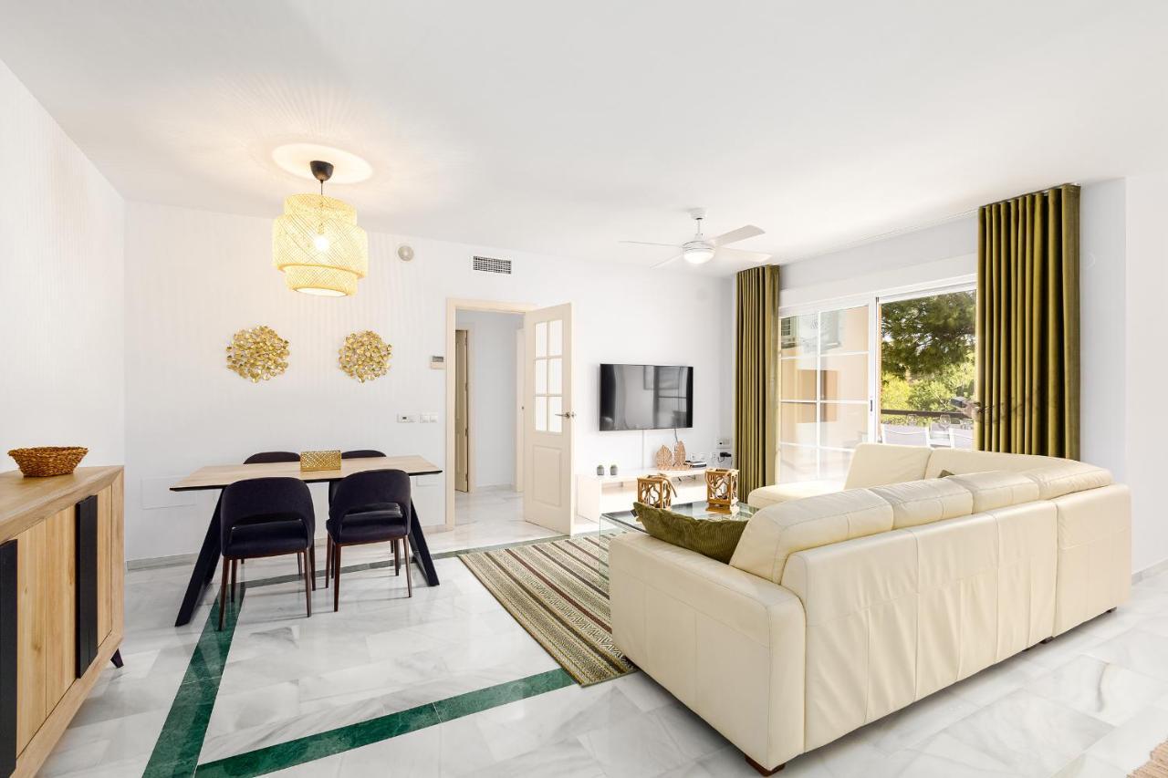 דירות Marbella Playa Residencial Con Piscina מראה חיצוני תמונה